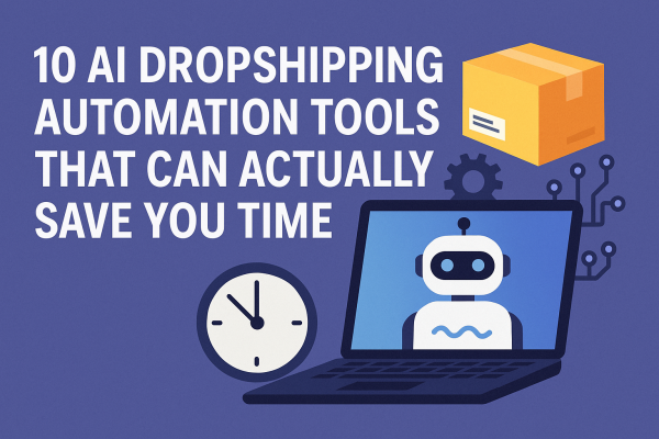 10 AI Dropshipping Automation Tools That Can Actually Save You Time