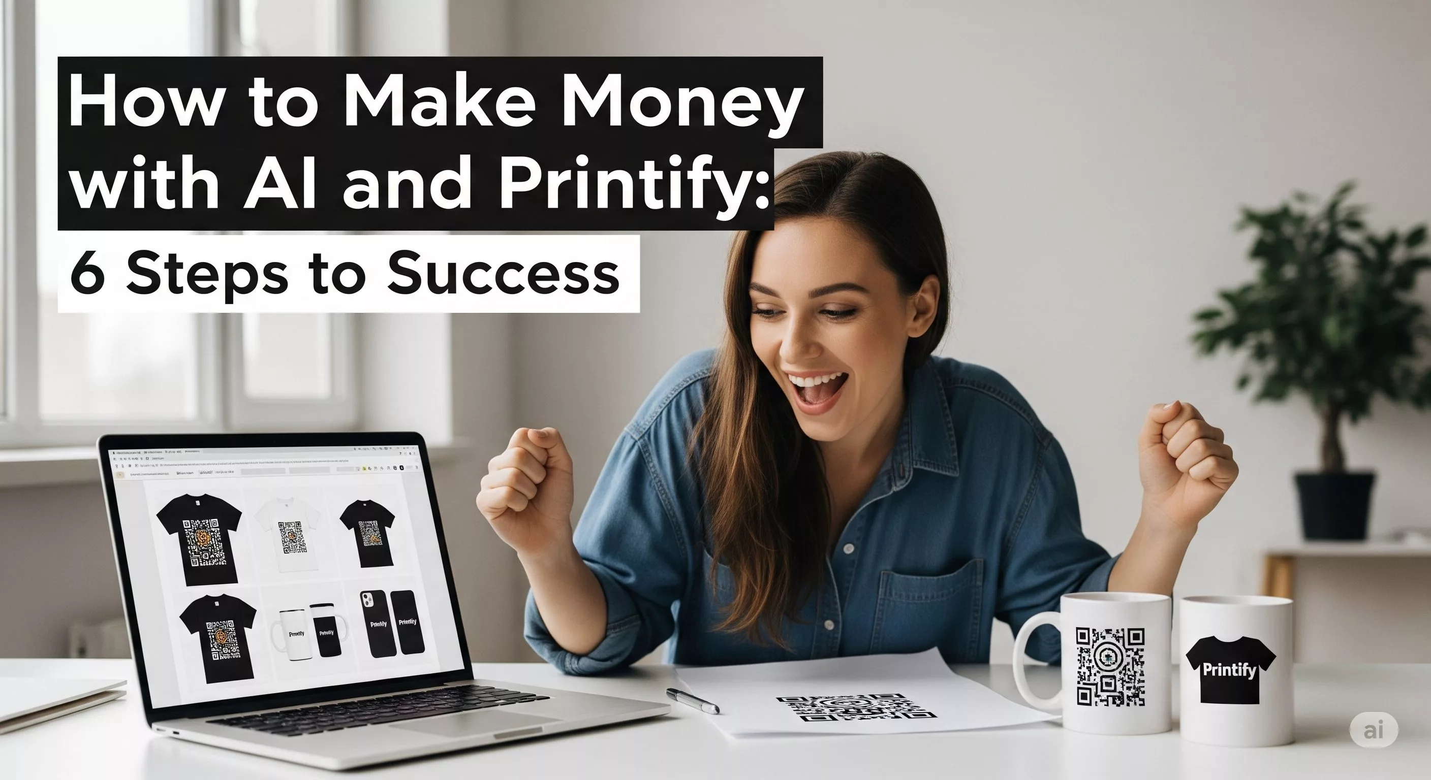 How to Make Money with AI and Printify 6 Steps To Success